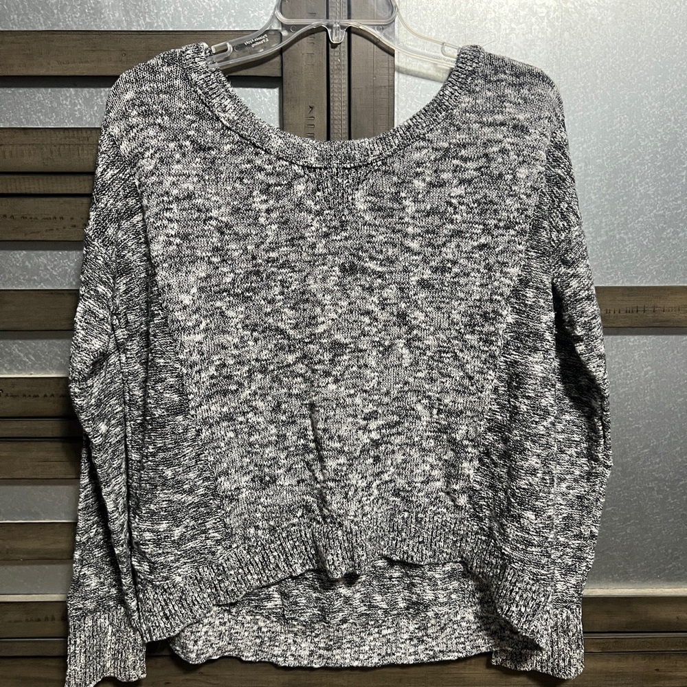 American Eagle Outfitters Marled Gray Sweater
